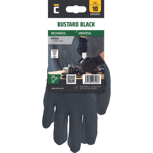 BUSTARD BLACK kesztyű akasztófüllel - 9