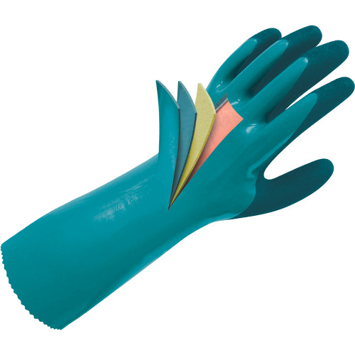 IMMER nitril védőkesztyű zöld 9