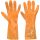 STANDARD kesztyű 35cm PVC sárga 10