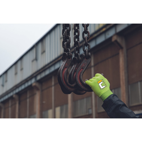 TURTUR téli nylon PVC mártott kesztyű 10