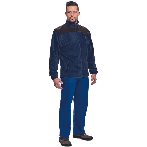 RANDWIK polár kabát kék M