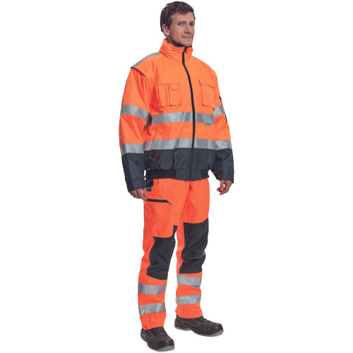 CLOVELLY PILOT dzseki HV narancs/navy3XL