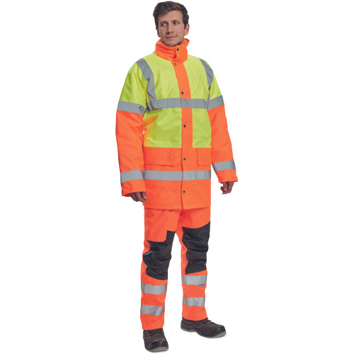 SEFTON kabát sárga/narancs XL