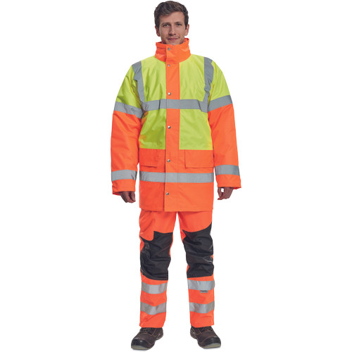 SEFTON kabát sárga/narancs 3XL