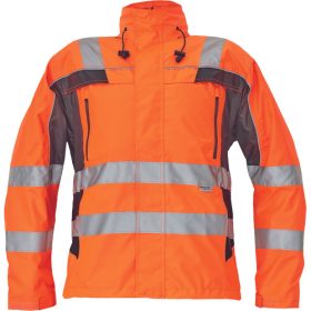 TICINO kabát HV narancs/feteke 3XL