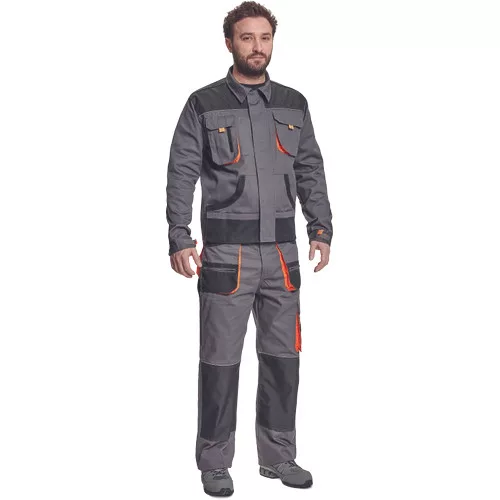 CARL kabát szürke-fekete 56