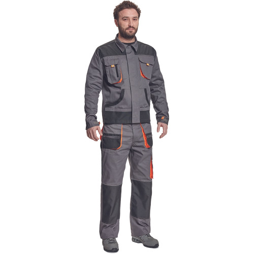 CARL kabát szürke-fekete 64