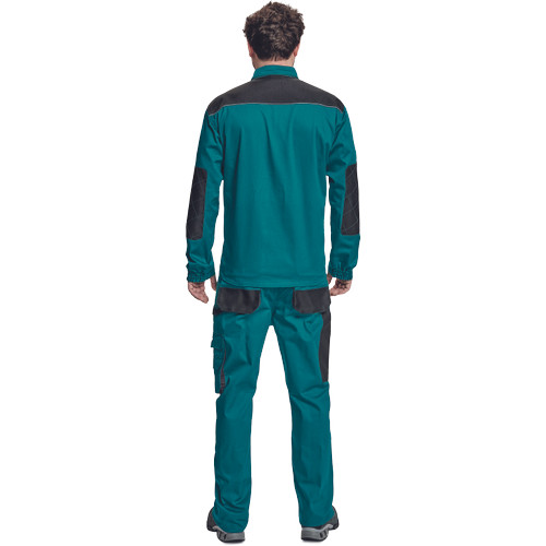 CARL kabát zöld-fekete 46