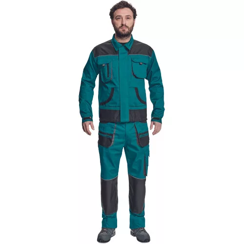 CARL kabát zöld-fekete 56