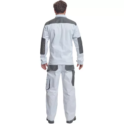 CARL kabát fehér-szürke 56