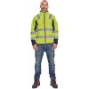 MALTON softshell kabát HV sárga M