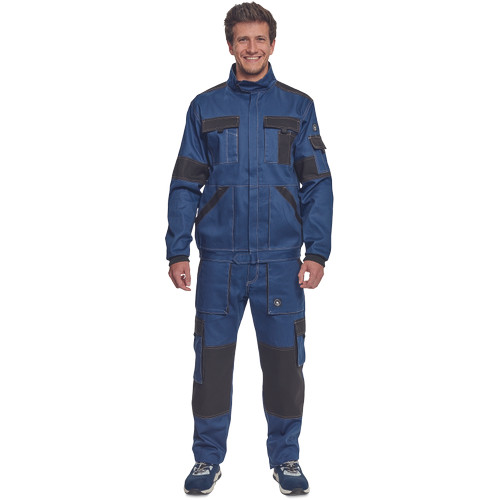 MAX SUMMER kabát kék/fekete 54