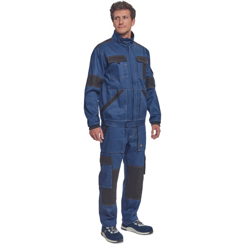 MAX SUMMER kabát kék/fekete 54