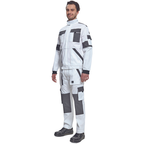 MAX SUMMER kabát fehér/szürke 50