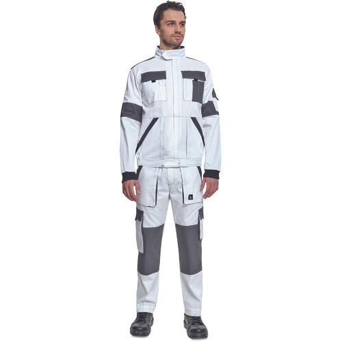 MAX SUMMER kabát fehér/szürke 54