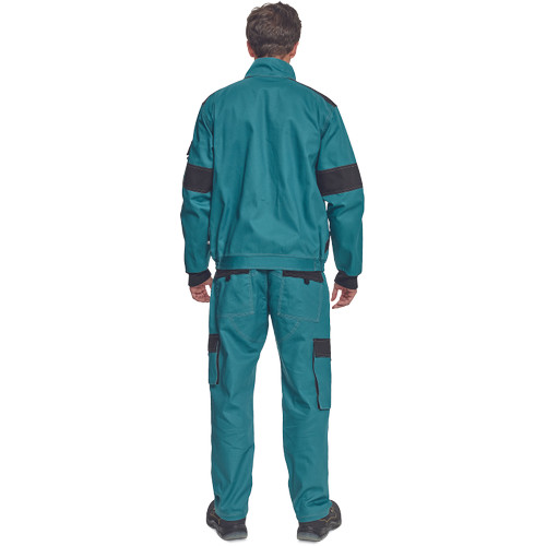 MAX SUMMER kabát petrol kék/fekete 64