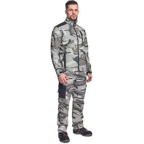 CRAMBE softshell dzseki terepm szürke M