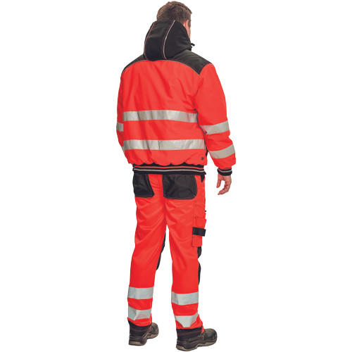 KNOXFIELD Hi-Vis pilóta dzseki piros XS