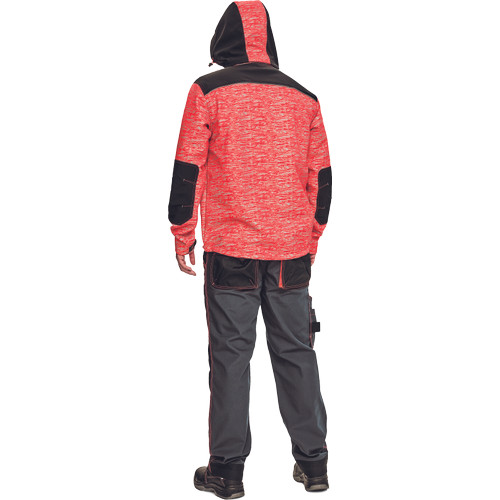 KNOXFIELD softshell dzseki piros M