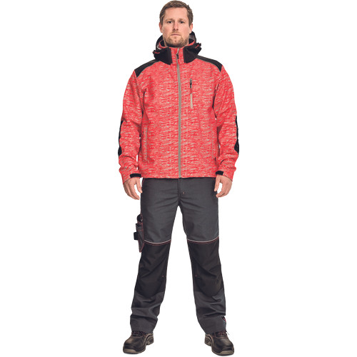 KNOXFIELD softshell dzseki piros L
