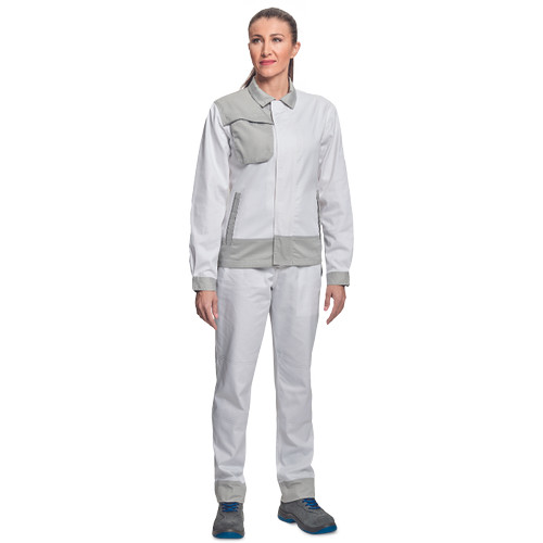 MONTROSE LADY kabát fehér/szürke 54