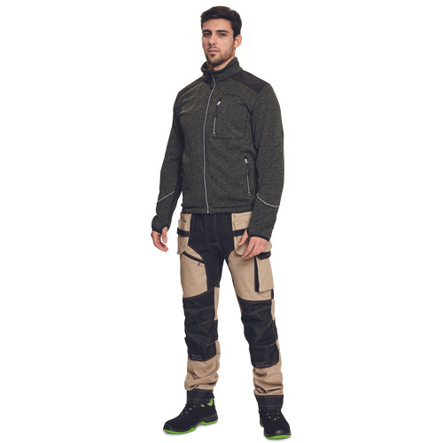 BOYER kardigán olajzöld L