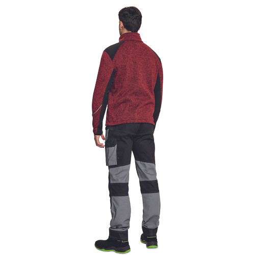 BOYER kardigán piros 3XL