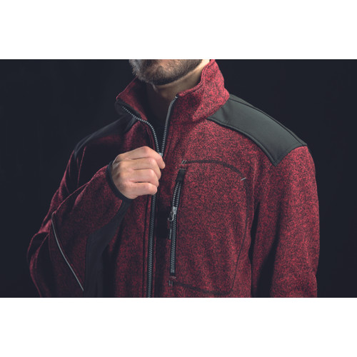 BOYER kardigán piros 3XL