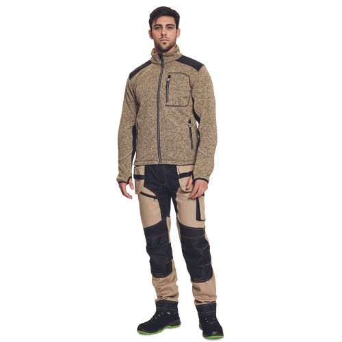 BOYER kardigán bézs 3XL