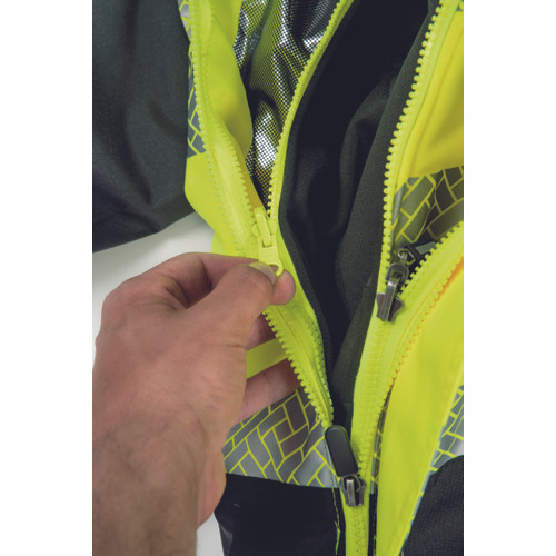 KNOXFIELD PROFI HV kabát sárga 5XL