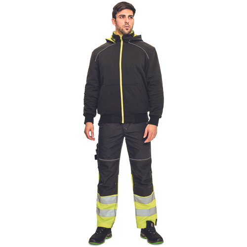 KNOXFIELD PRF HV 2in1 kardigá sárga 4XL