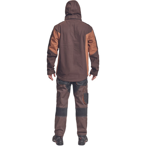 DAYBORO softshell dzseki sötét barna S