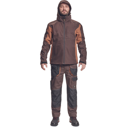 DAYBORO softshell dzseki sötét barna L