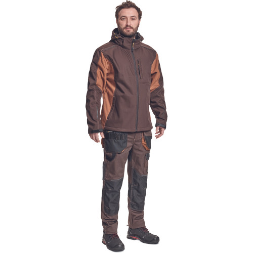 DAYBORO softshell dzseki sötét barna L