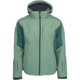 DAYBORO softshell dzsek szürkés-zöld 4XL