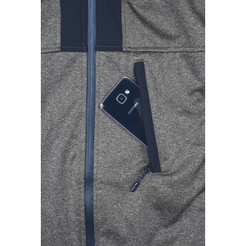 HUYER SOFTSHELL kabát szürke XL