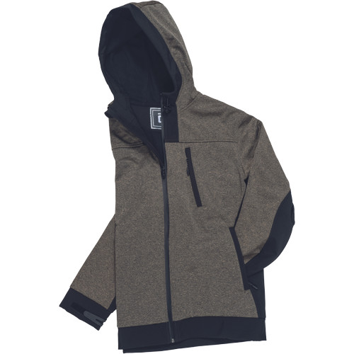 HUYER SOFTSHELL kabát olajzöld XS