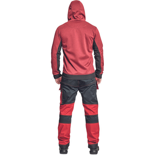 HUYER SOFTSHELL kabát piros L