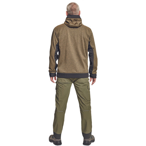 HUYER SOFTSHELL kabát bézs M