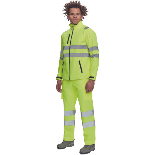 MURCIA HV SOFTSHELL kabát sárga S