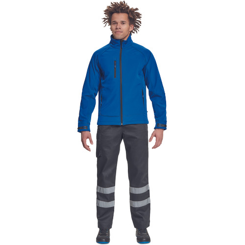 CHITRA softshell dzseki royal kék L