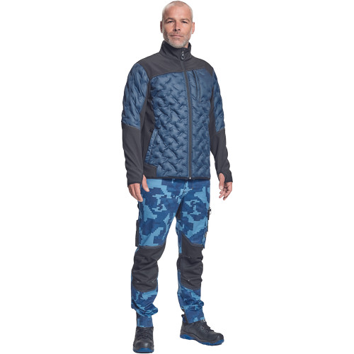 NEURUM SOFTSHELL kabát navy S