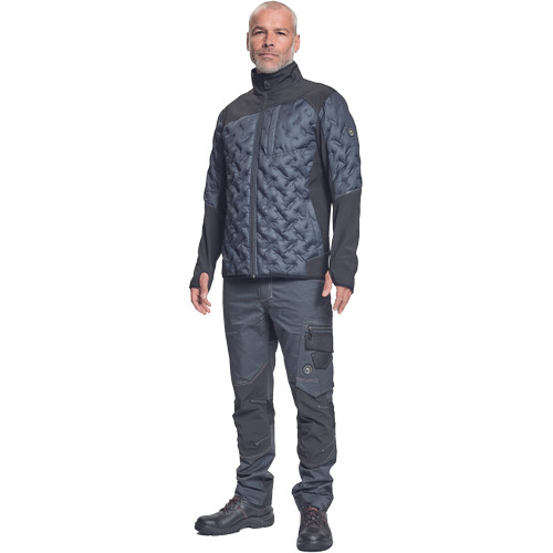 NEURUM SOFTSHELL kabát antracit 3XL