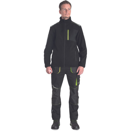 EMERTON STR polár kardigán sárga L