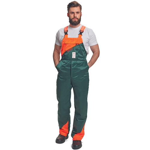 PLUTO vágásvédö kertésznadrág zöld 50