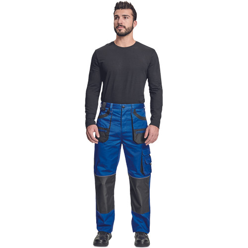 CARL nadrág royal-fekete 60