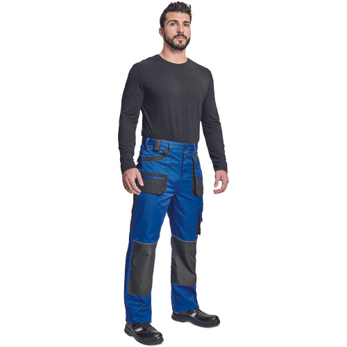 CARL nadrág royal-fekete 62