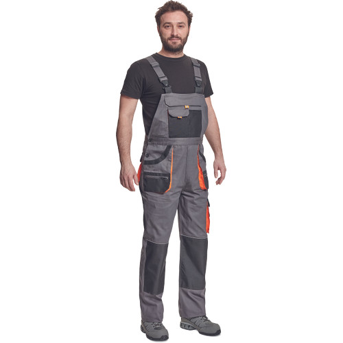 CARL mellesnadrág szürke-fekete 50