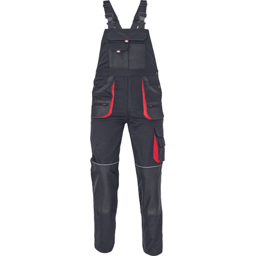 CARL mellesnadrág szürke-fekete 56