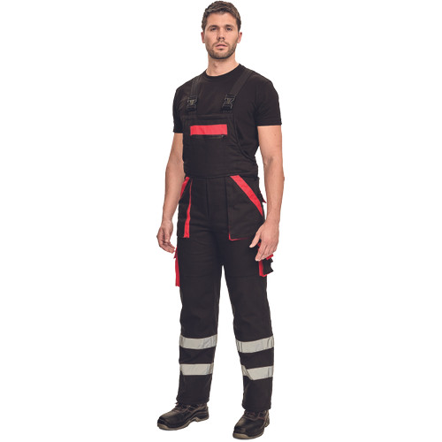 MAX WINTER RFLX kertés fekete/piros 62